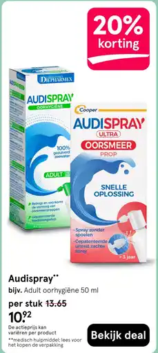 Etos Audispray aanbieding