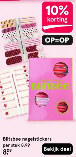 Etos Blitsbee nagelstickers aanbieding