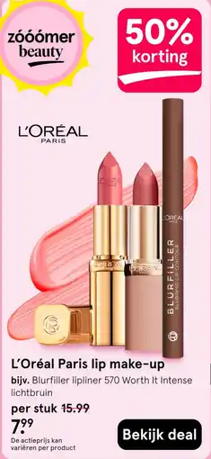 Etos L'Oréal Paris lip make-up aanbieding