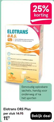 Etos Elotrans ORS Plus aanbieding