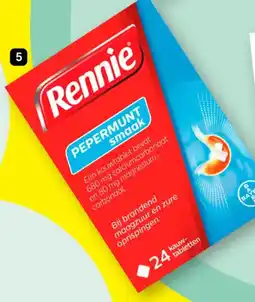 Etos Rennie Pepermunt bij brandend maagzuur aanbieding