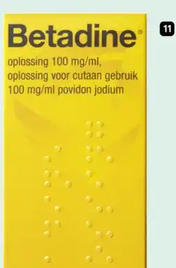 Etos Betadine oplossing 100 mg/ml aanbieding