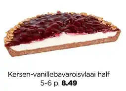 Jumbo Kersen-vanillebavaroisvlaai half aanbieding