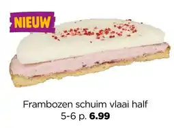Jumbo Frambozen schuim vlaai half aanbieding