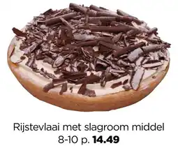 Jumbo Rijstevlaai met slagroom middel aanbieding