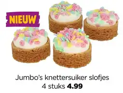 Jumbo Jumbo's knettersuiker slofjes aanbieding