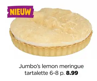 Jumbo's lemon meringue tartalette