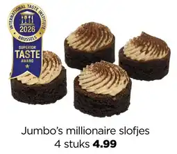 Jumbo Jumbo's millionaire slofjes aanbieding