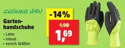 Thomas Philipps Grüner Jan Gartenhandschuhe aanbieding