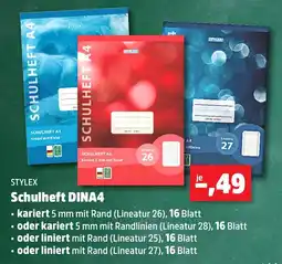 Thomas Philipps stylex schulheft dina4 aanbieding