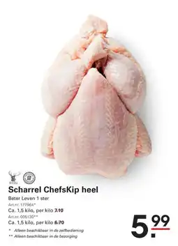De Kweker Scharrel ChefsKip heel aanbieding