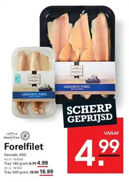 De Kweker Smitvis Forelfilet aanbieding