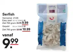 De Kweker Serfish Vannamei 21/25 aanbieding