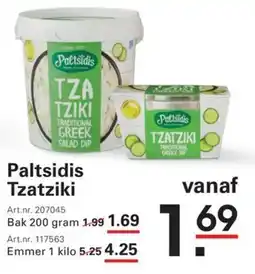 De Kweker Paltsidis Tzatziki aanbieding