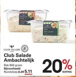 De Kweker Club Salade Ambachtelijk aanbieding