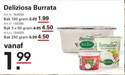 De Kweker Deliziosa Burrata aanbieding