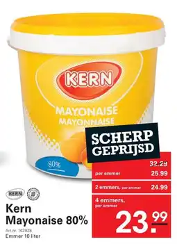 De Kweker Kern Mayonaise 80% aanbieding