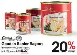 De Kweker Gouden Banier Ragout aanbieding