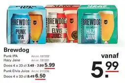 De Kweker Brewdog aanbieding