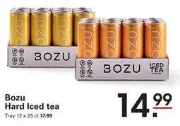 De Kweker Bozu Hard Iced tea aanbieding