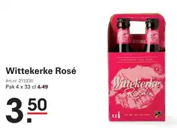 De Kweker Wittekerke Rosé aanbieding