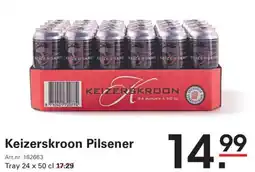 De Kweker Keizerskroon Pilsener aanbieding