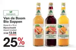 De Kweker Van de Boom Bio Sappen aanbieding