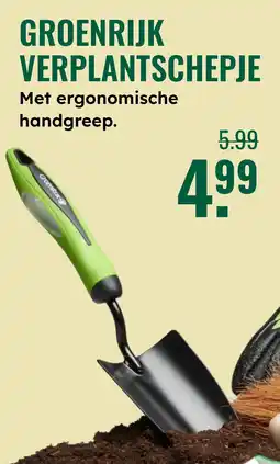 GroenRijk Groenrijk verplantschepje aanbieding