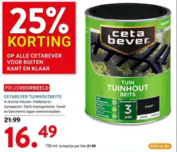 Kluswijs Cetabever tuinhoutbeits aanbieding