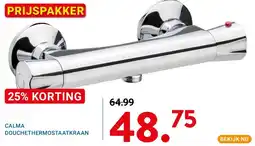 Kluswijs Calma douchethermostaatkraan aanbieding