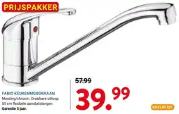 Kluswijs Fabio keukenmengkraan aanbieding