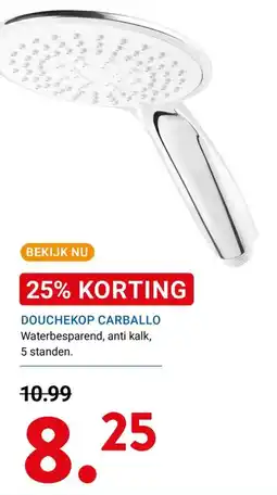 Kluswijs Douchekop carballo aanbieding