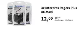 Plein.nl 3x Interprox Ragers Plus XX-Maxi aanbieding