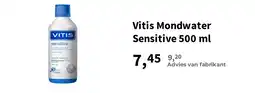 Plein.nl Vitis Mondwater Sensitive 500 ml aanbieding