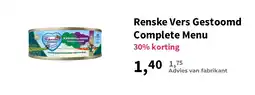 Plein.nl Renske Vers Gestoomd Complete Menu aanbieding