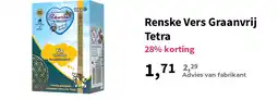 Plein.nl Renske Vers Graanvrij Tetra aanbieding