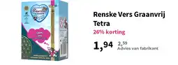 Plein.nl Renske Vers Graanvrij Tetra aanbieding