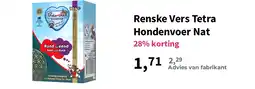 Plein.nl Renske Vers Tetra Hondenvoer Nat aanbieding
