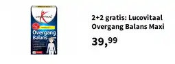Plein.nl 2+2 gratis: Lucovitaal Overgang Balans Maxi aanbieding