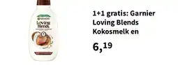 Plein.nl 1+1 gratis: Garnier Loving Blends Kokosmelk en aanbieding