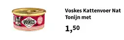 Plein.nl Voskes Kattenvoer Nat Tonijn met aanbieding