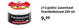 Plein.nl 2+2 gratis: Lucovitaal Paardenbalsem 250 ml aanbieding