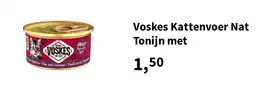 Plein.nl Voskes Kattenvoer Nat Tonijn met aanbieding