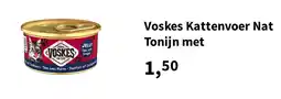 Plein.nl Voskes Kattenvoer Nat Tonijn met aanbieding