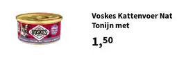 Plein.nl Voskes Kattenvoer Nat Tonijn met aanbieding