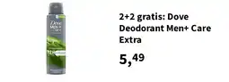 Plein.nl 2+2 gratis: Dove Deodorant Men+ Care Extra aanbieding