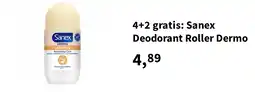 Plein.nl 4+2 gratis: Sanex Deodorant Roller Dermo aanbieding