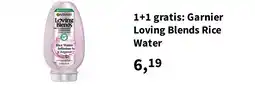 Plein.nl 1+1 gratis: Garnier Loving Blends Rice Water aanbieding