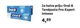 Plein.nl 2e halve prijs: Oral-B Tandpasta Pro-Expert Intense aanbieding