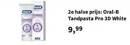 Plein.nl 2e halve prijs: Oral-B Tandpasta Pro 3D White aanbieding